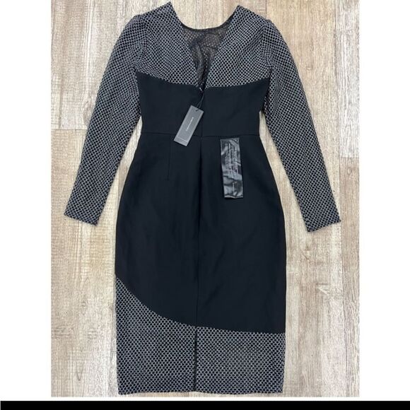 NWT BCBGMaxAzria Black Dress - Picture 10 of 11